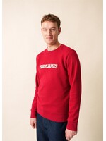 SAINT-JAMES Chandail en molleton avec broderie Solal - 3 couleurs disponibles