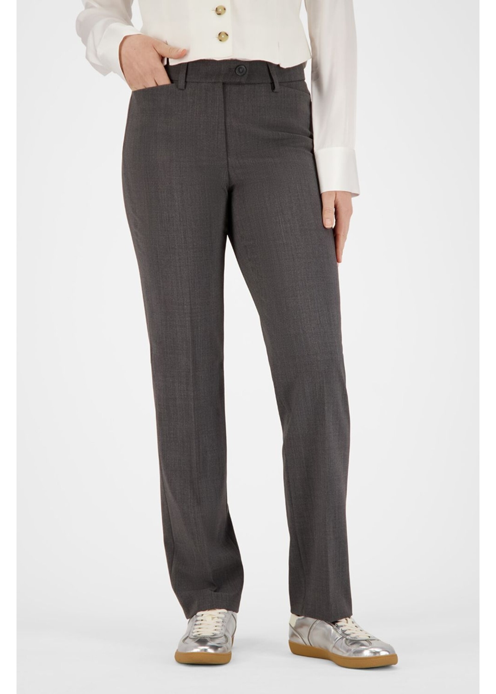 GARDEUR Pantalon de ville en laine coupe droite pour femme