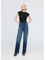 DUER Performance Denim+ High Rise Straight - Moonlight