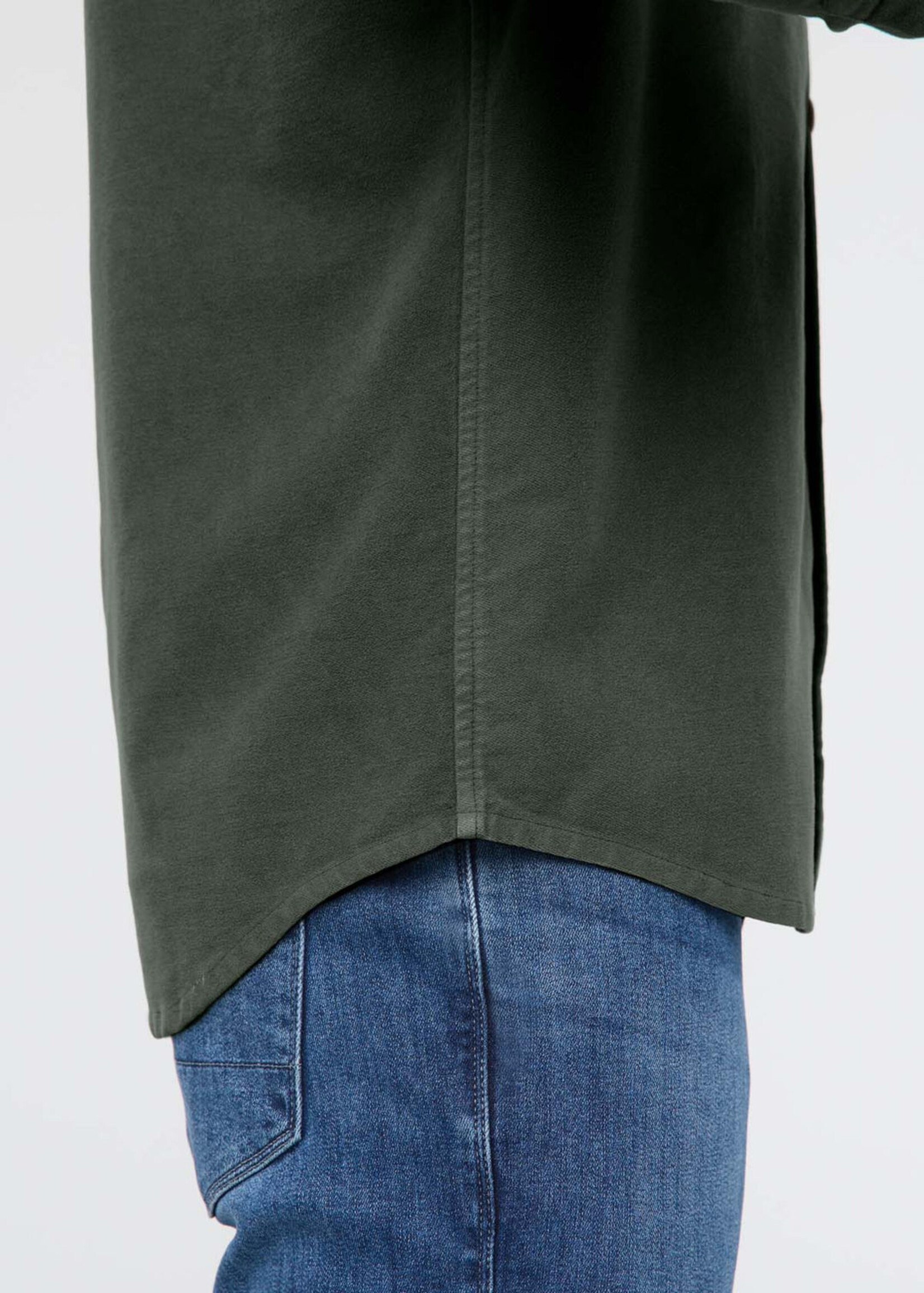 DUER Chemise en moleskine No Sweat - Tourbe