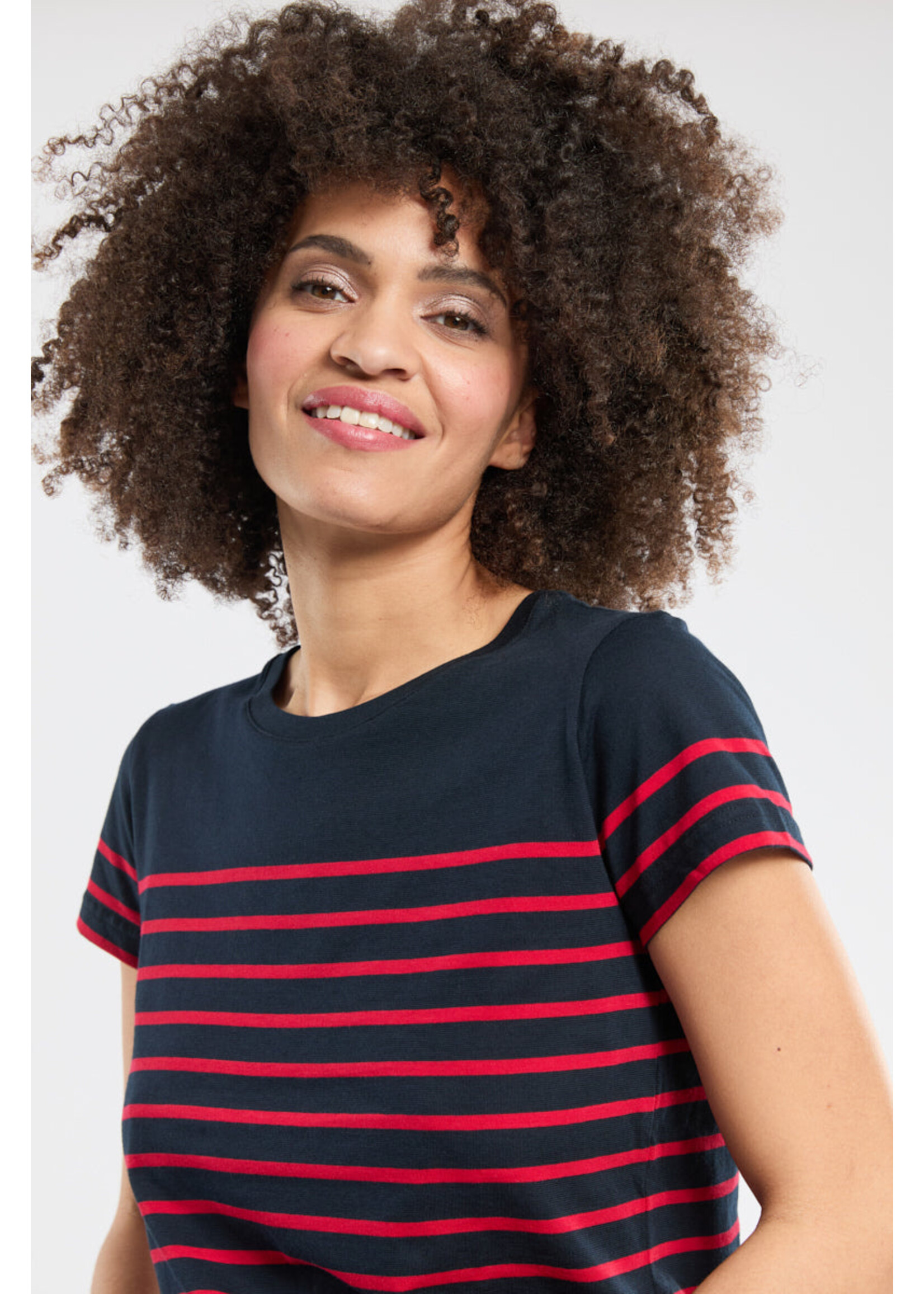 ARMOR-LUX Marinière manches courtes en coton léger pour femme-ETEL  2 couleurs disponibles