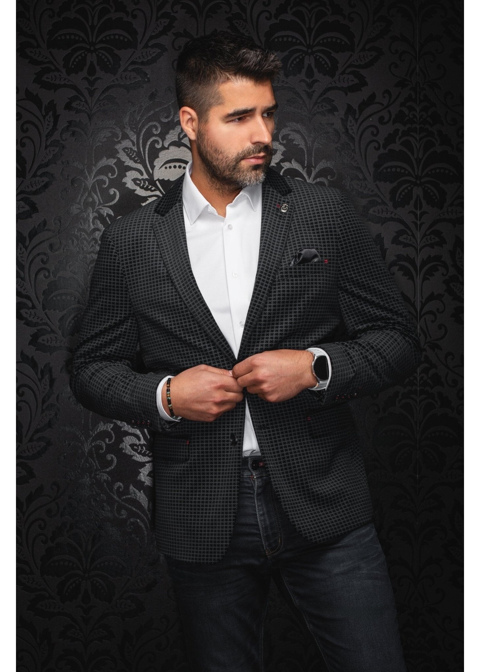 AU NOIR Blazer | HEMSWORTH, Black