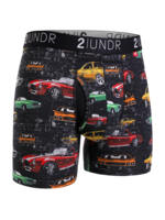 2|UNDR Boxer 6'' Swing Shift en mélange de modal - VOITURES ANCIENNES
