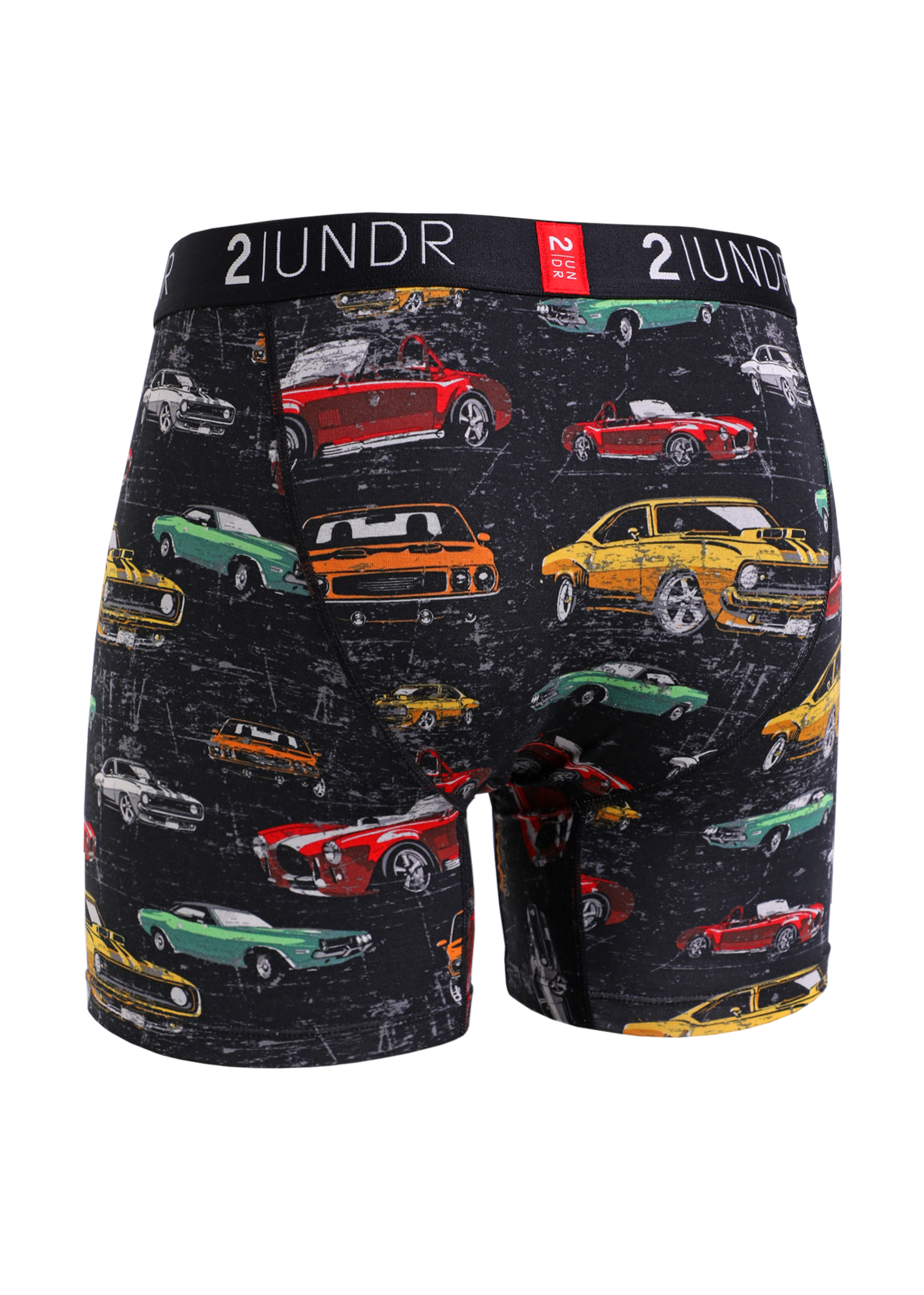 2|UNDR Boxer 6'' Swing Shift en mélange de modal - VOITURES ANCIENNES