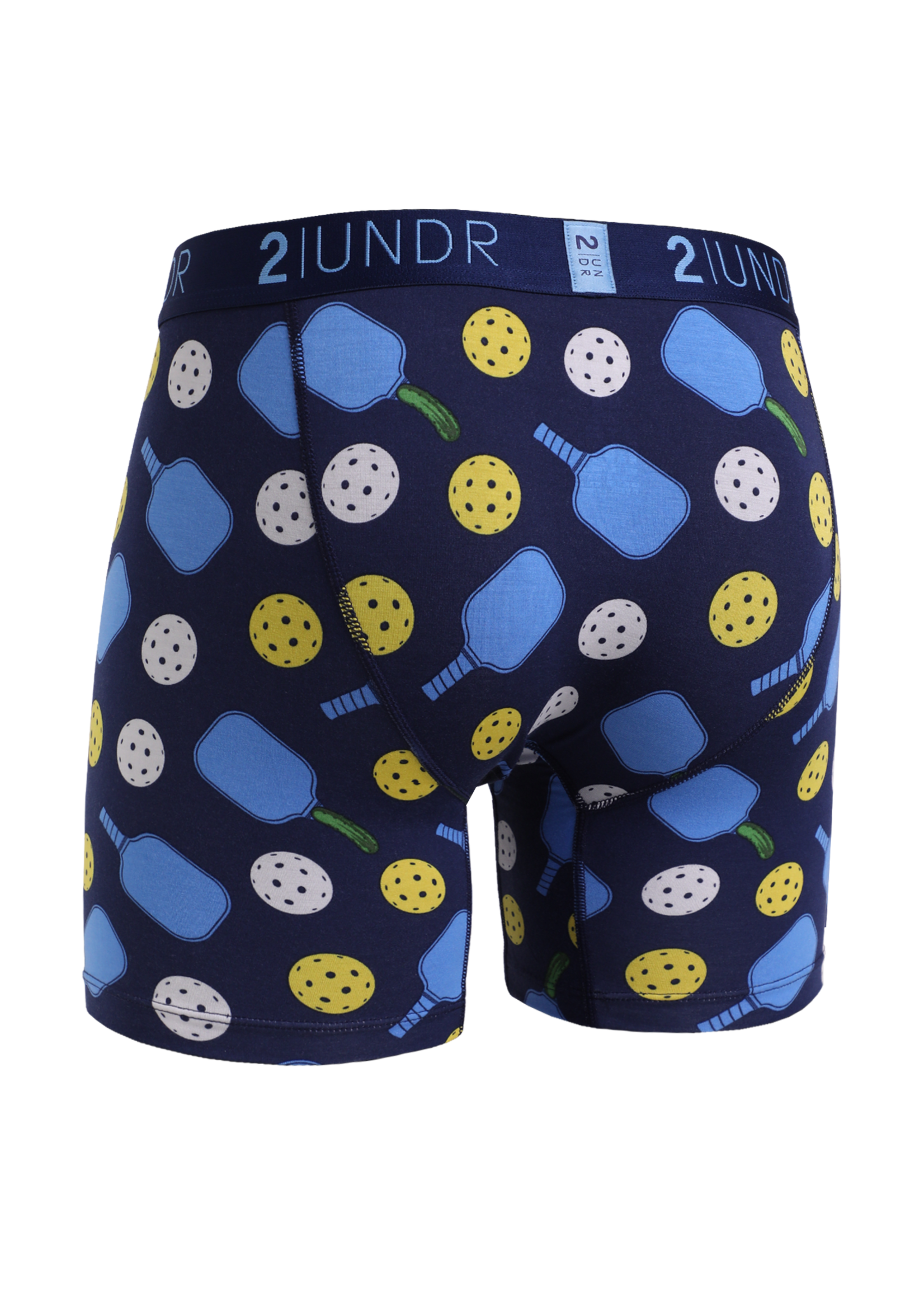 2|UNDR Boxer 6'' Swing Shift en mélange de modal PICKLED BALLS-Homme