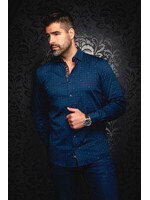 AU NOIR Chemise extensible manches longues CLYDE