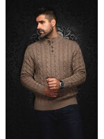 AU NOIR Chandail torsadé à boutons - OSLO_QB - 2 couleurs disponibles