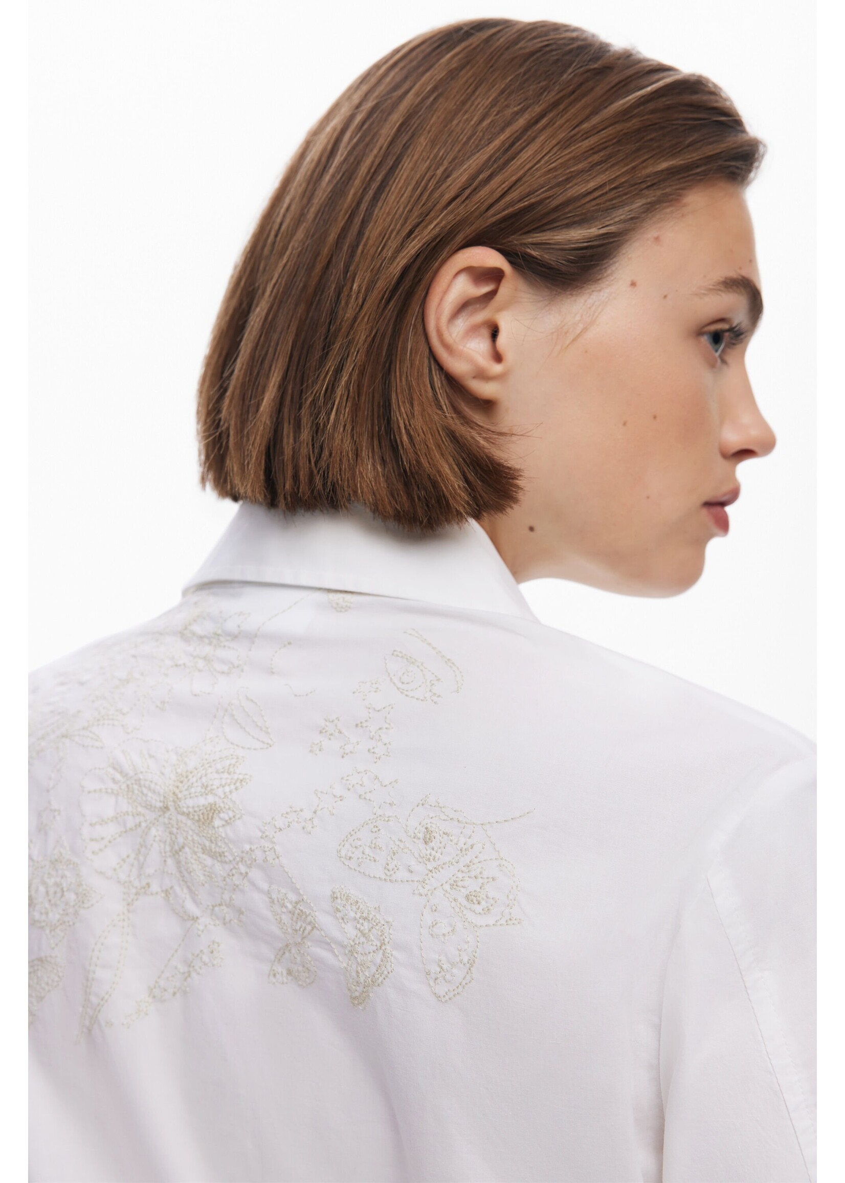 DESIGUAL Blouse Desigual ML - CAM_BROIDFLO