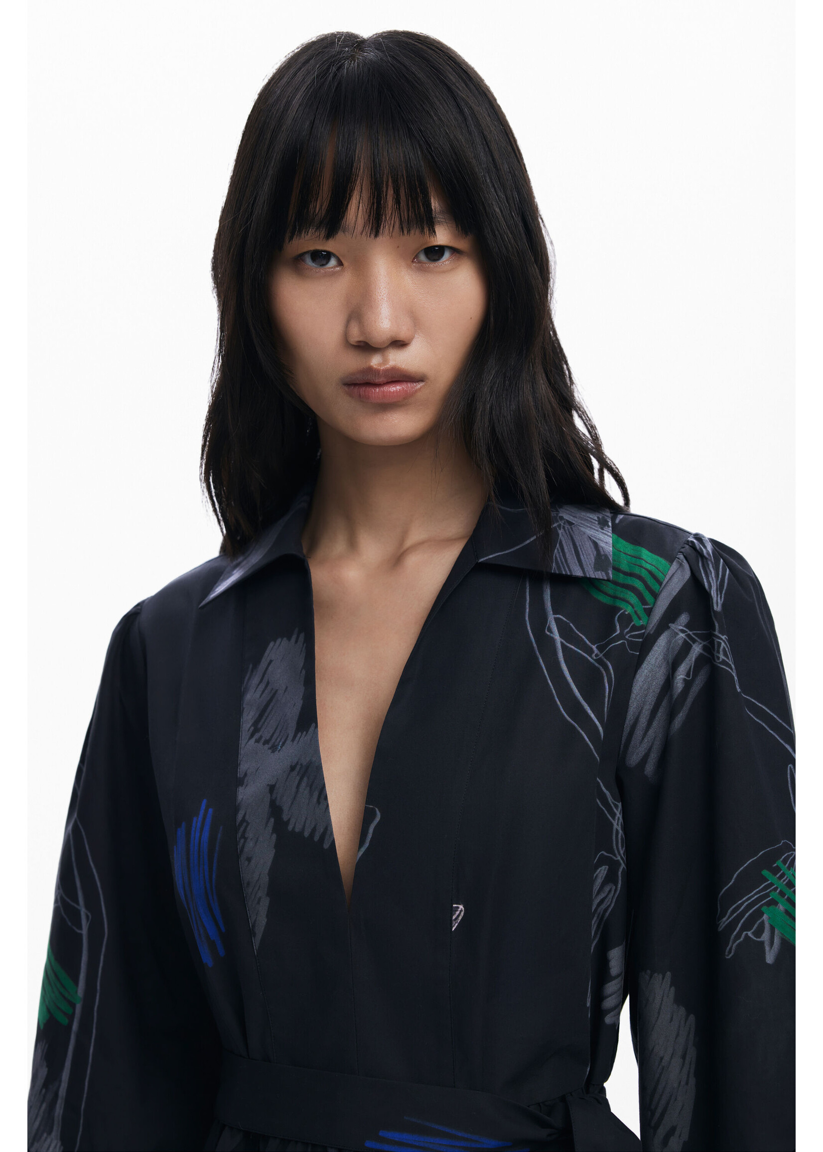 DESIGUAL Robe DESIGUAL manches longues VEST_PISOS