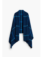 DESIGUAL Poncho Desigual tissé  - SCARF_FLYBLUE