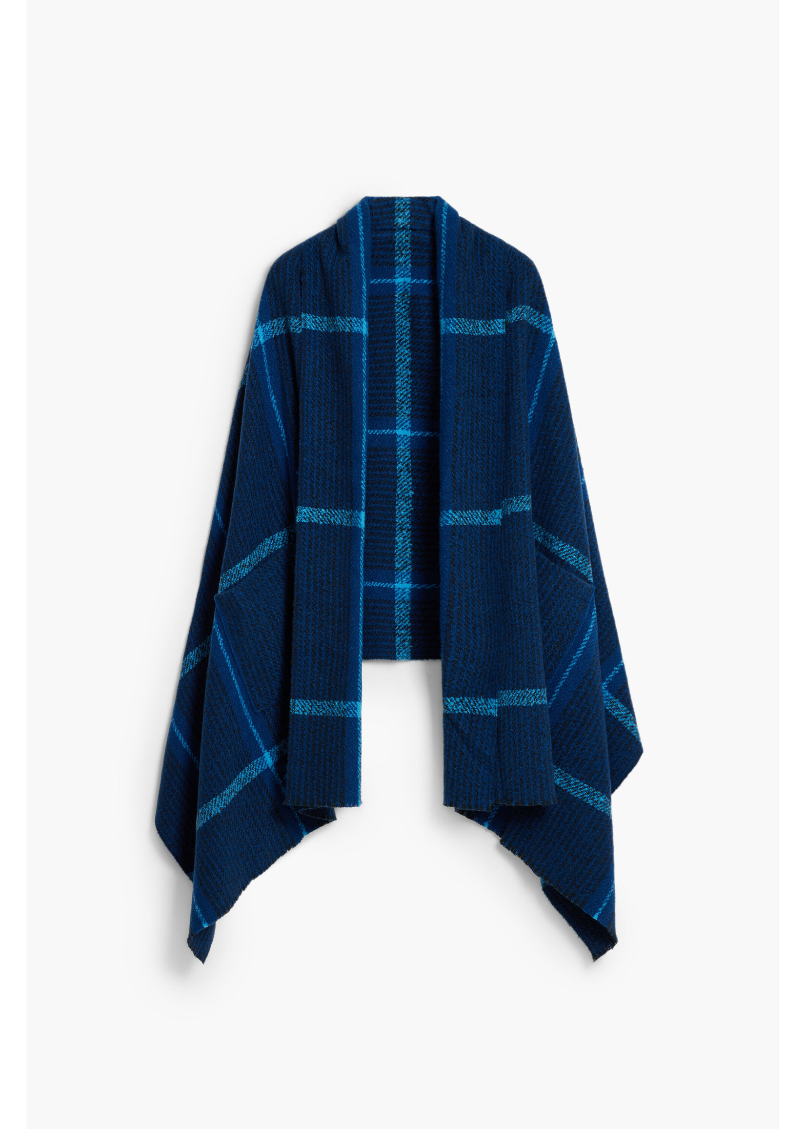 DESIGUAL Poncho Desigual tissé  - SCARF_FLYBLUE