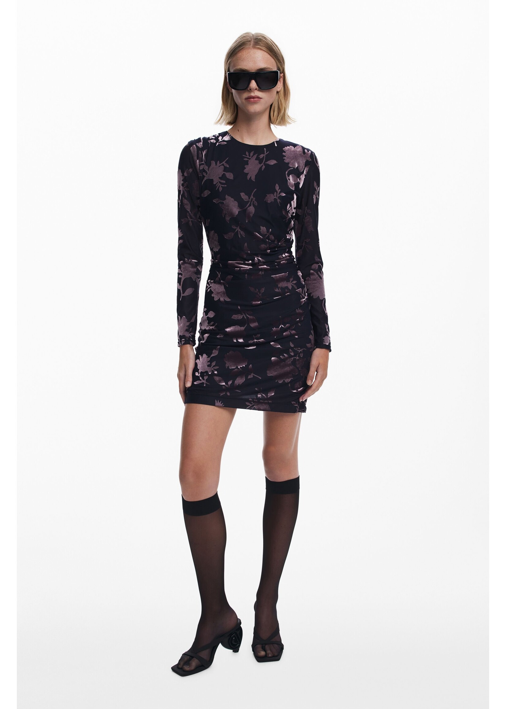 DESIGUAL Robe Velours Desigual VEST_MEDORA