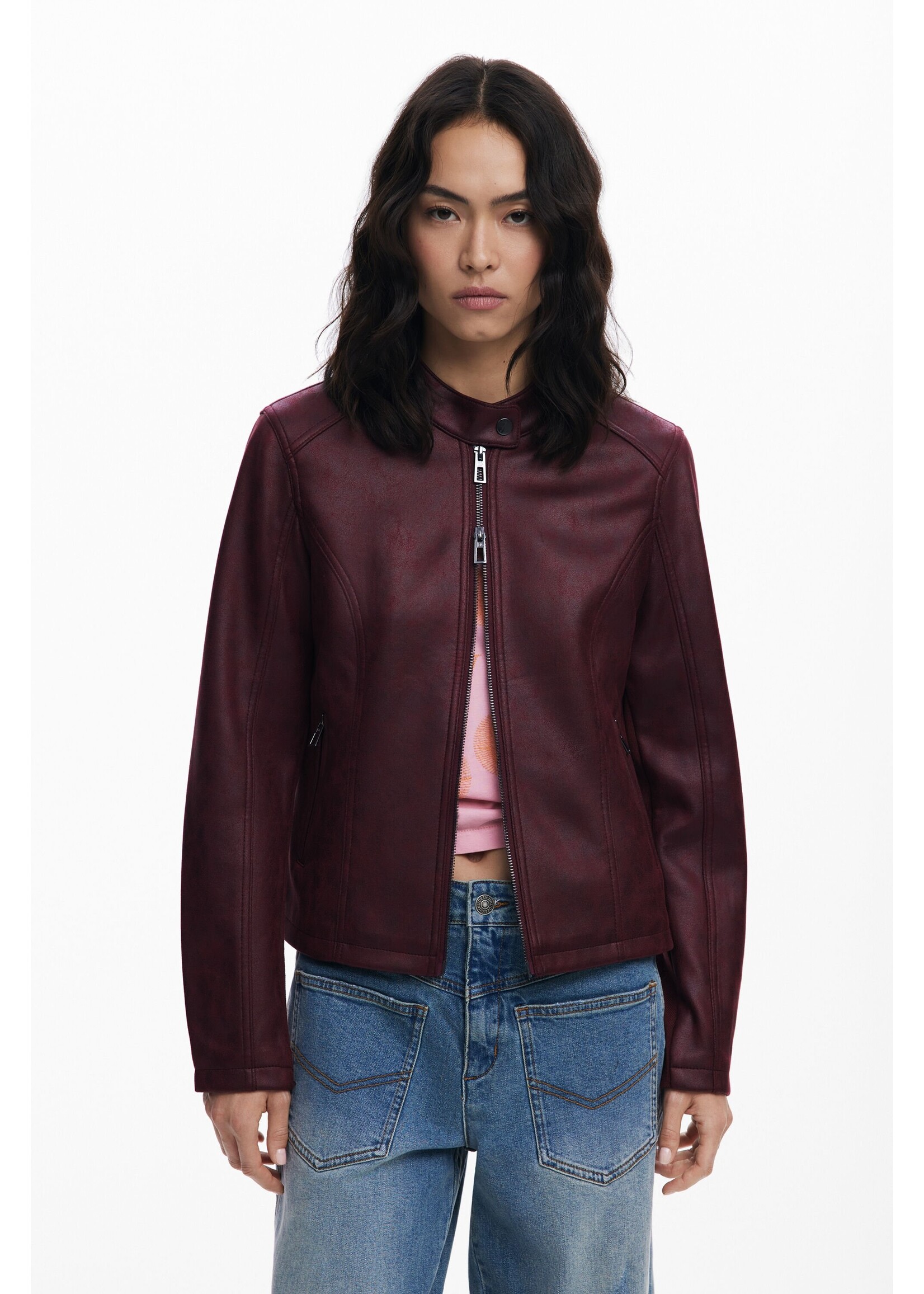 DESIGUAL Blouson simili cuir Desigual CHAQ_BASIC - 2 couleurs disponibles