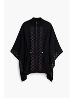 DESIGUAL PONCHO_EMBROIDERY ALDAMA