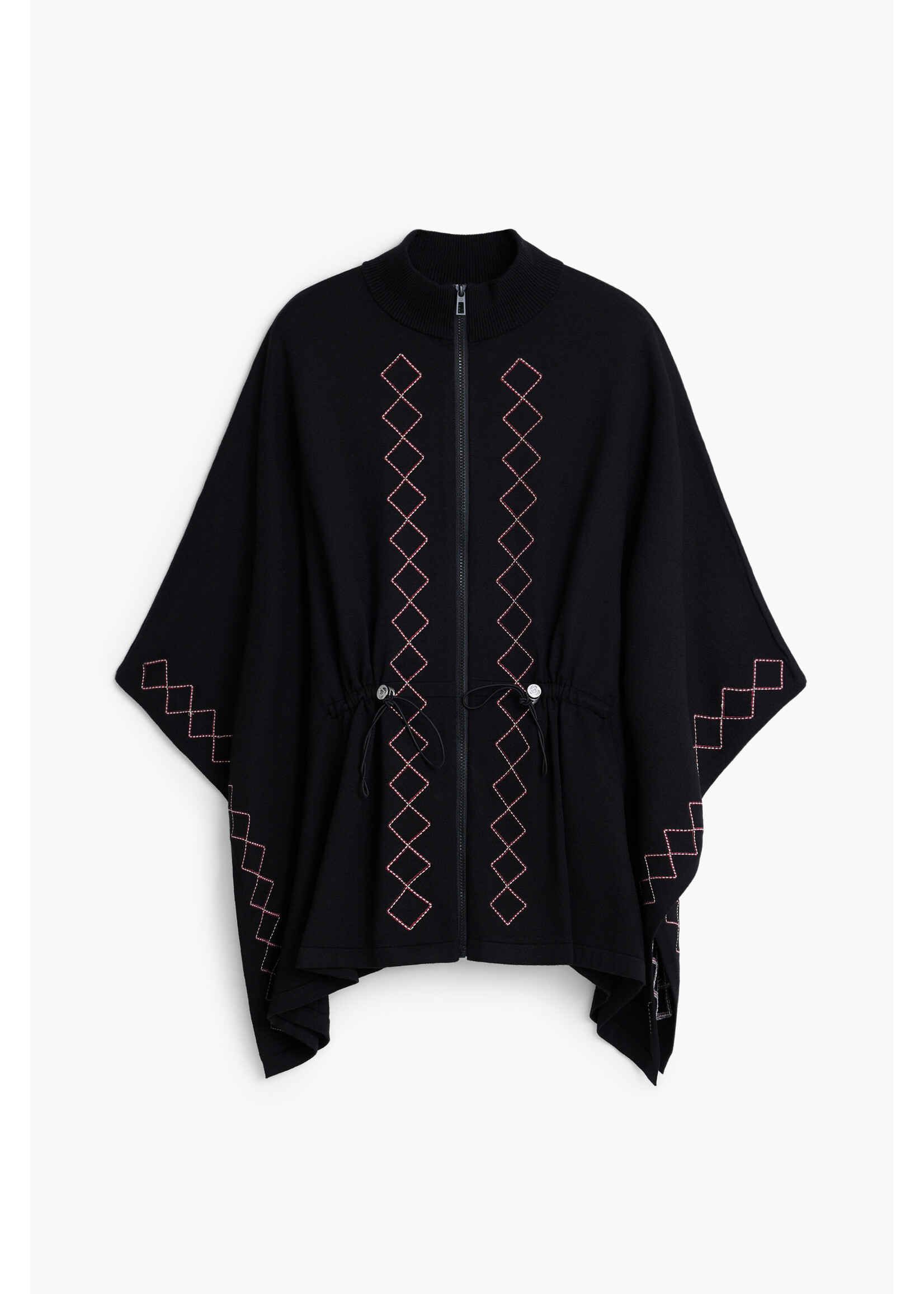 DESIGUAL PONCHO_EMBROIDERY ALDAMA
