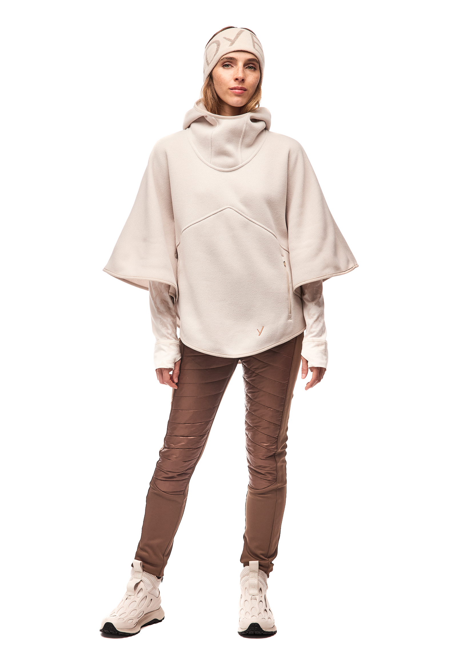INDYEVA Poncho en Polartec Indyeva - SATU PONCHO