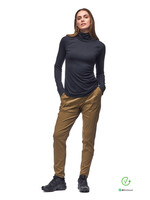 INDYEVA Long-sleeved raglan jersey turtleneck - 3 colors available - Black