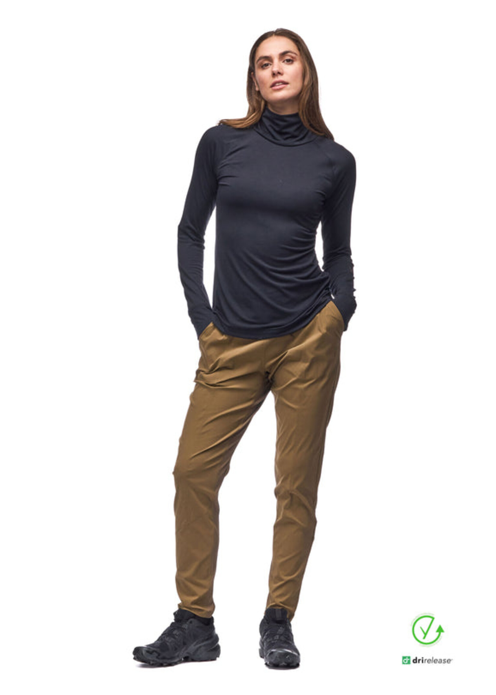 INDYEVA Chandail ML col montant RIGA III - 3 couleurs disponibles