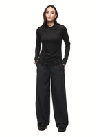 INDYEVA Palazzo tissé léger - EPESI LG - 3 couleurs disponibles - Black