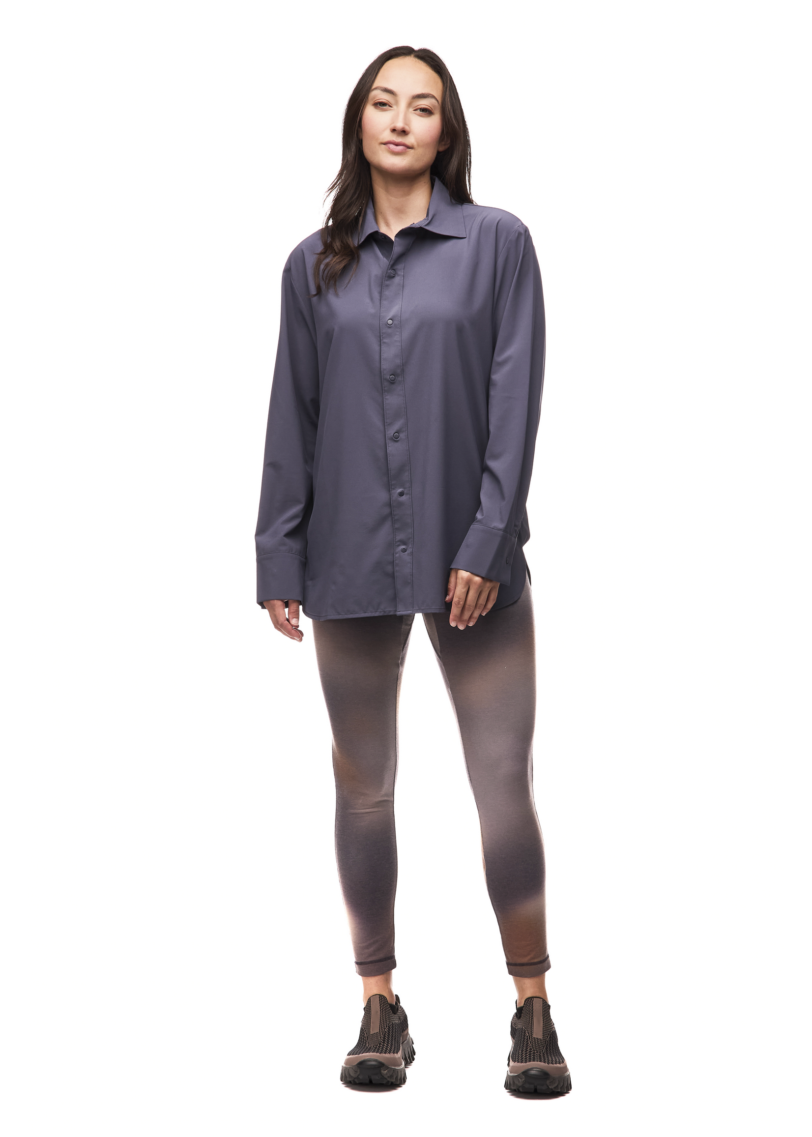 INDYEVA Blouse légère tissée extensible ML - BREEZY - 3 couleurs disponibles