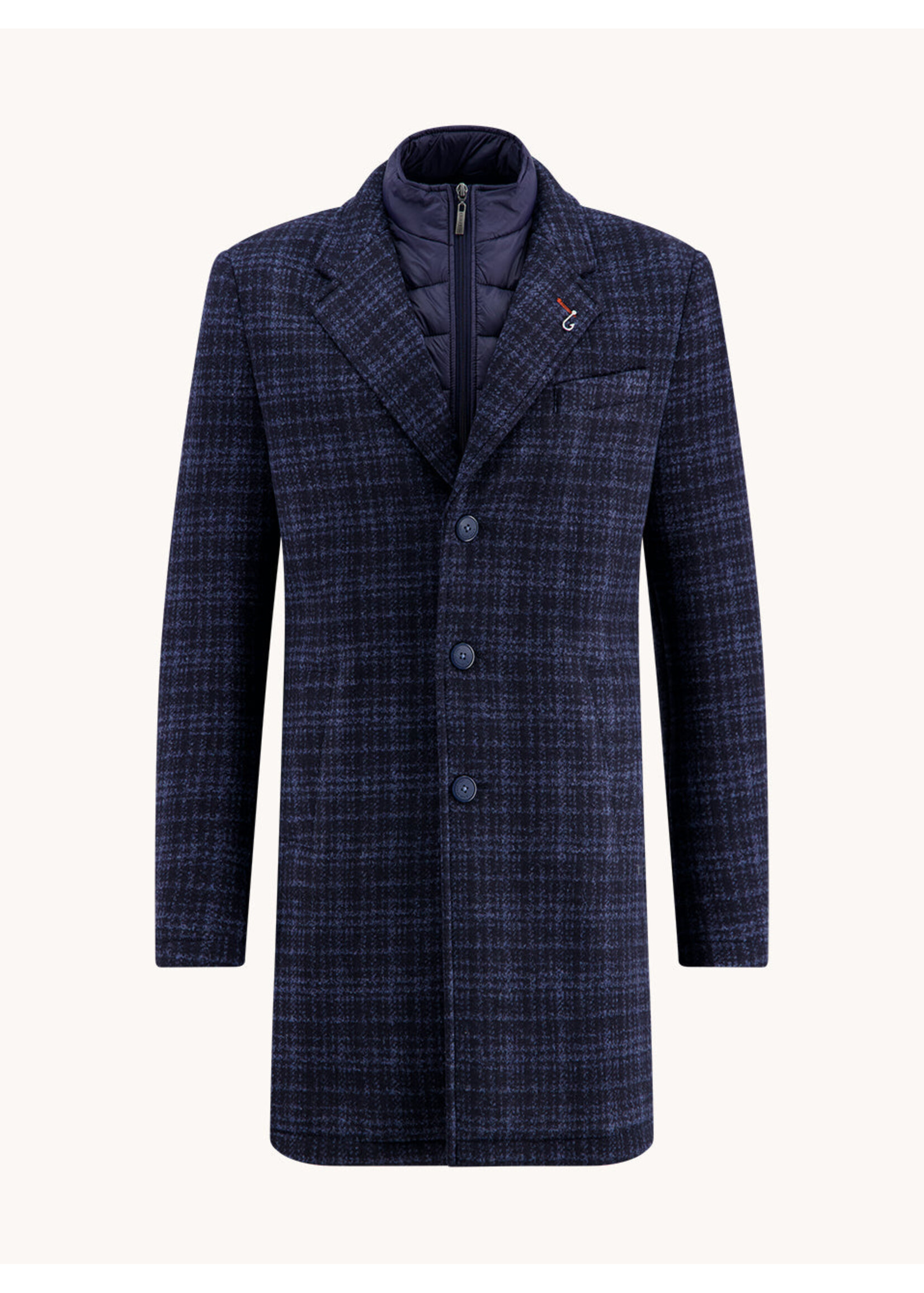 A FISH NAMED FRED Parka A Fish Named Fred à gros carreaux