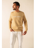 SAINT-JAMES Chandail en molleton avec broderie Solal - 2 couleurs disponibles