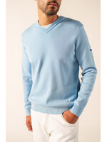 SAINT-JAMES CUIRASSE II V-neck sweater in soft wool - 5 colors available