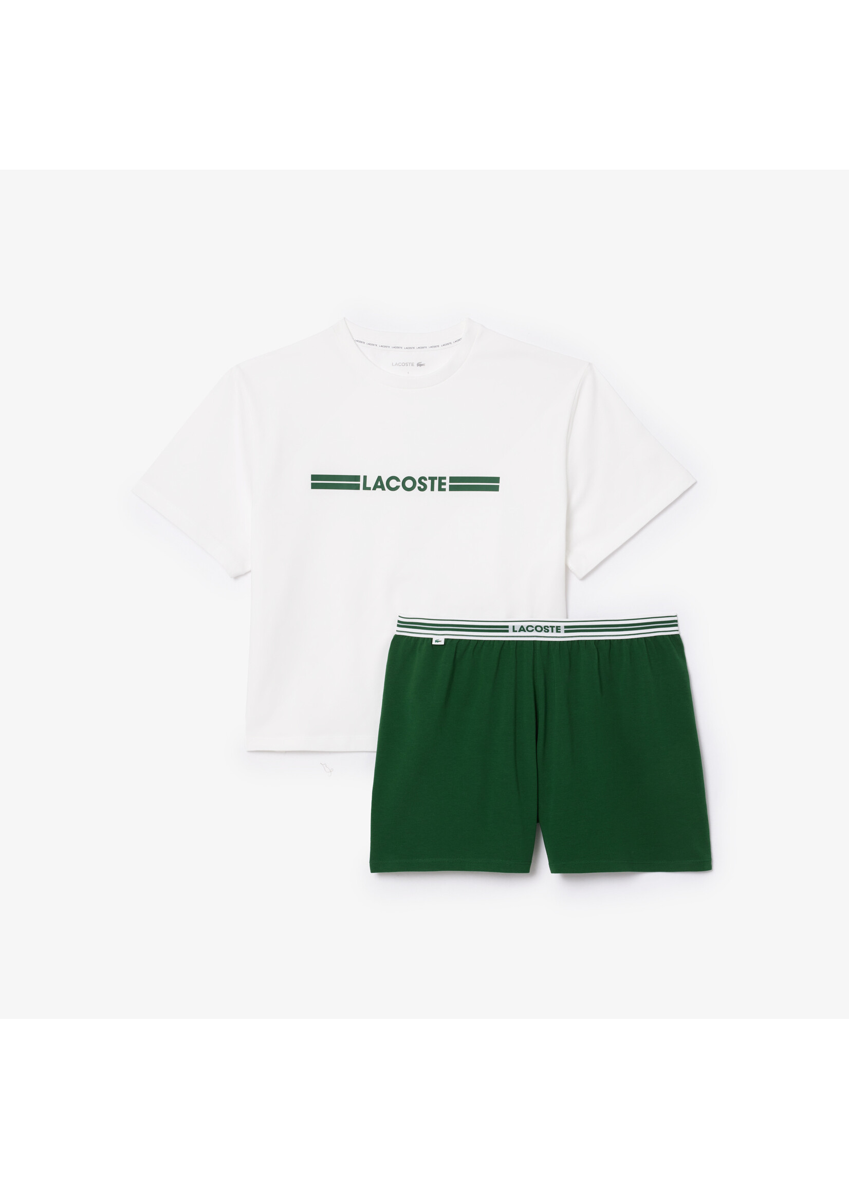 LACOSTE Ensemble 2 morceaux pyjama court pour femmes - LACOSTE