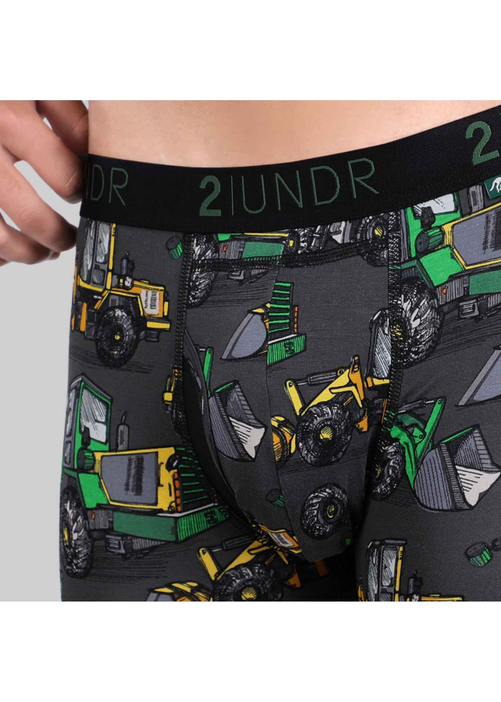 2|UNDR Swing Shift 6" Boxer Brief - Dirt Diggler