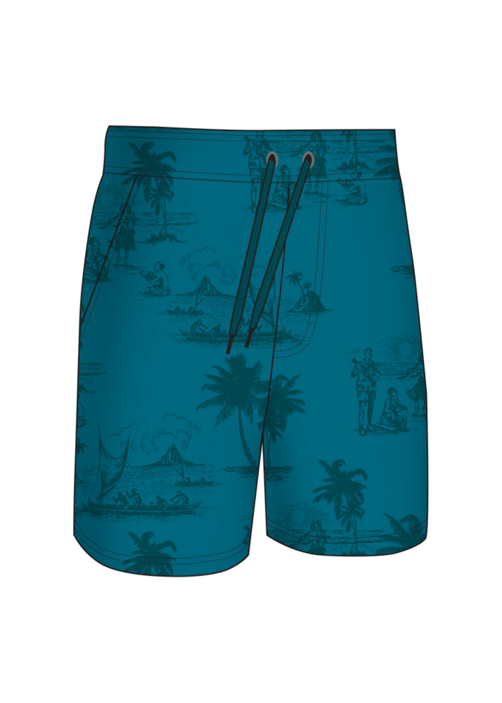 2|UNDR Short/Swimsuit 2-in-1 Juicy 2UNDR