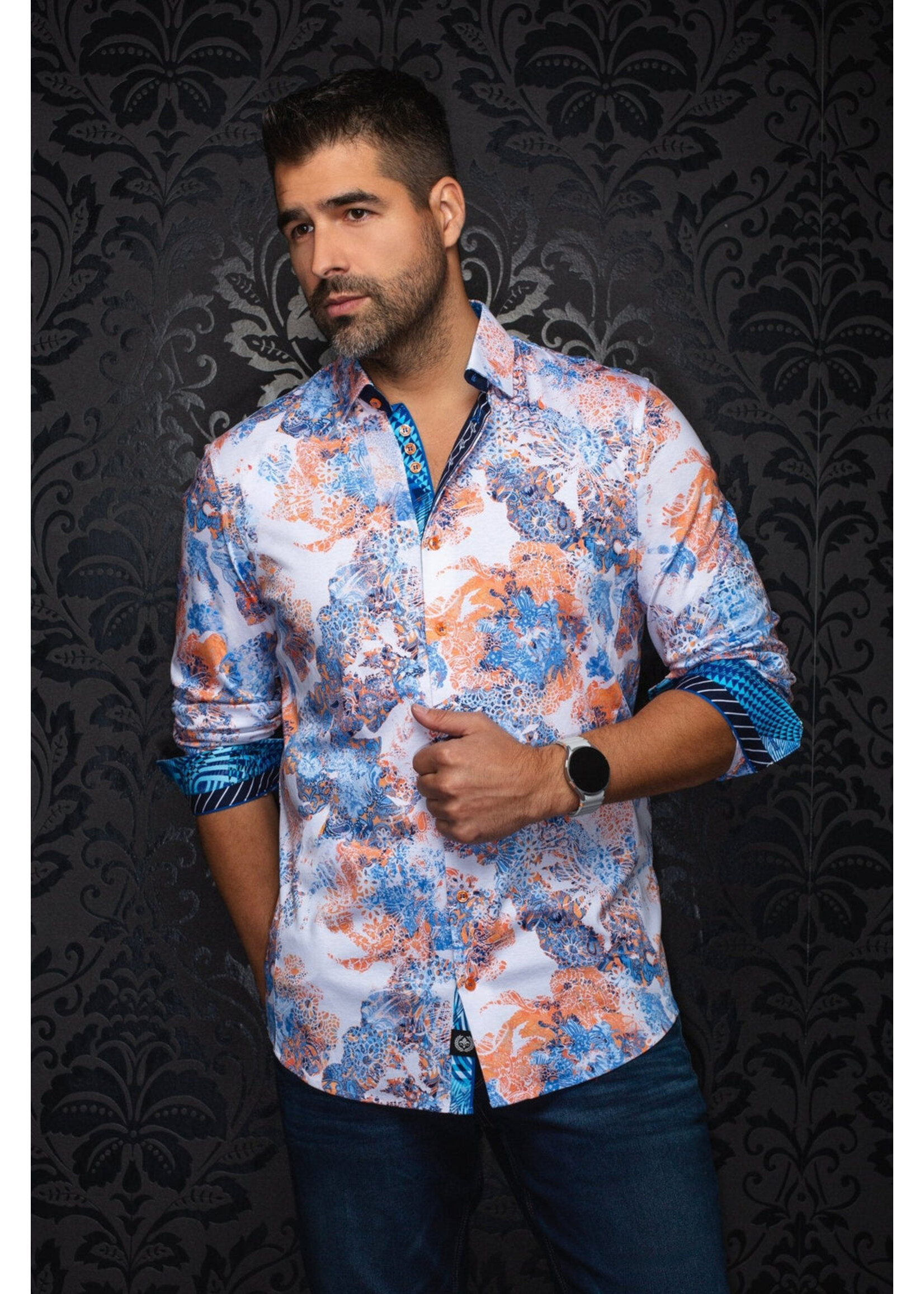 AU NOIR Chemise ML Au Noir - WISTERIA