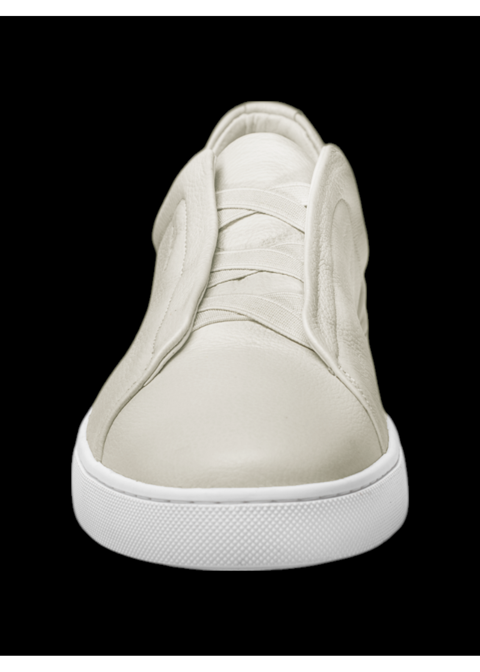 AU NOIR LEATHER SLIP-ON SHOE | HOLDEN, White/Cream