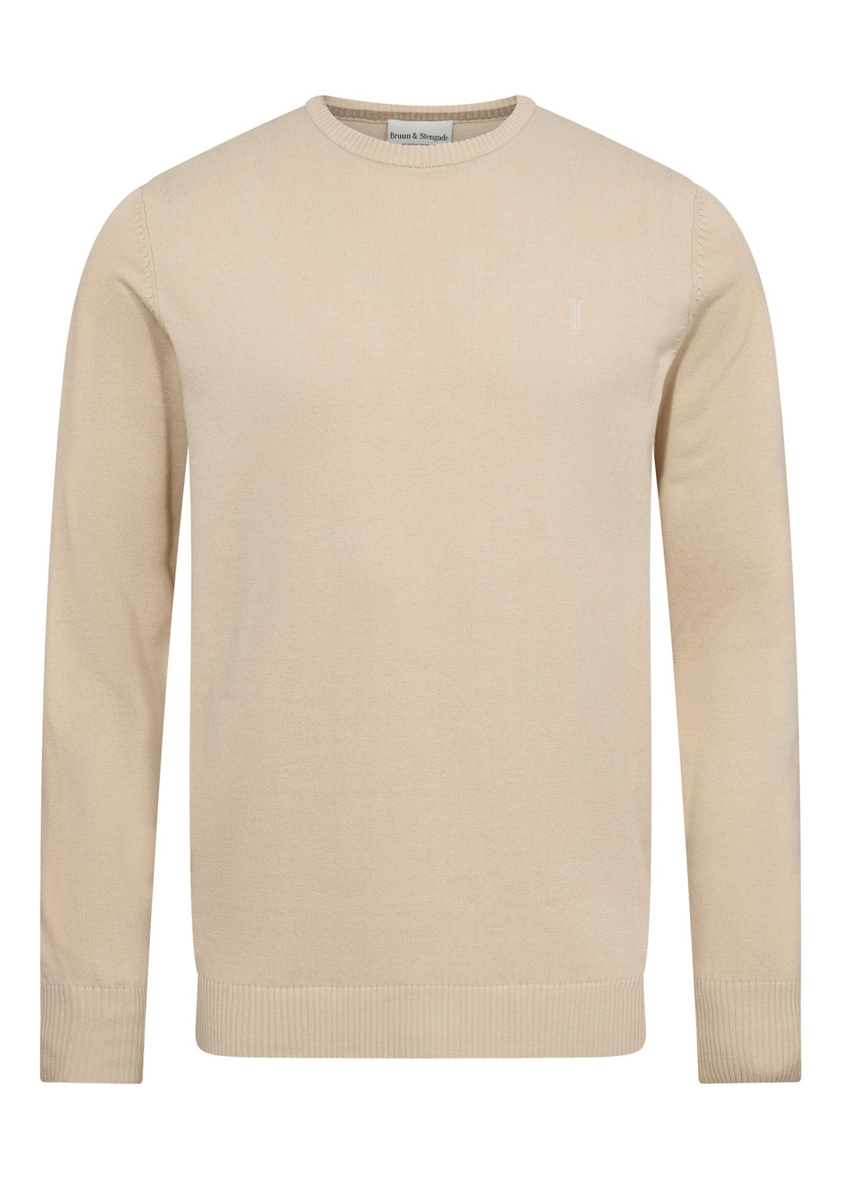 BRUUN & STENGADE BS JUPITER Thin Knit Crewneck Sweater