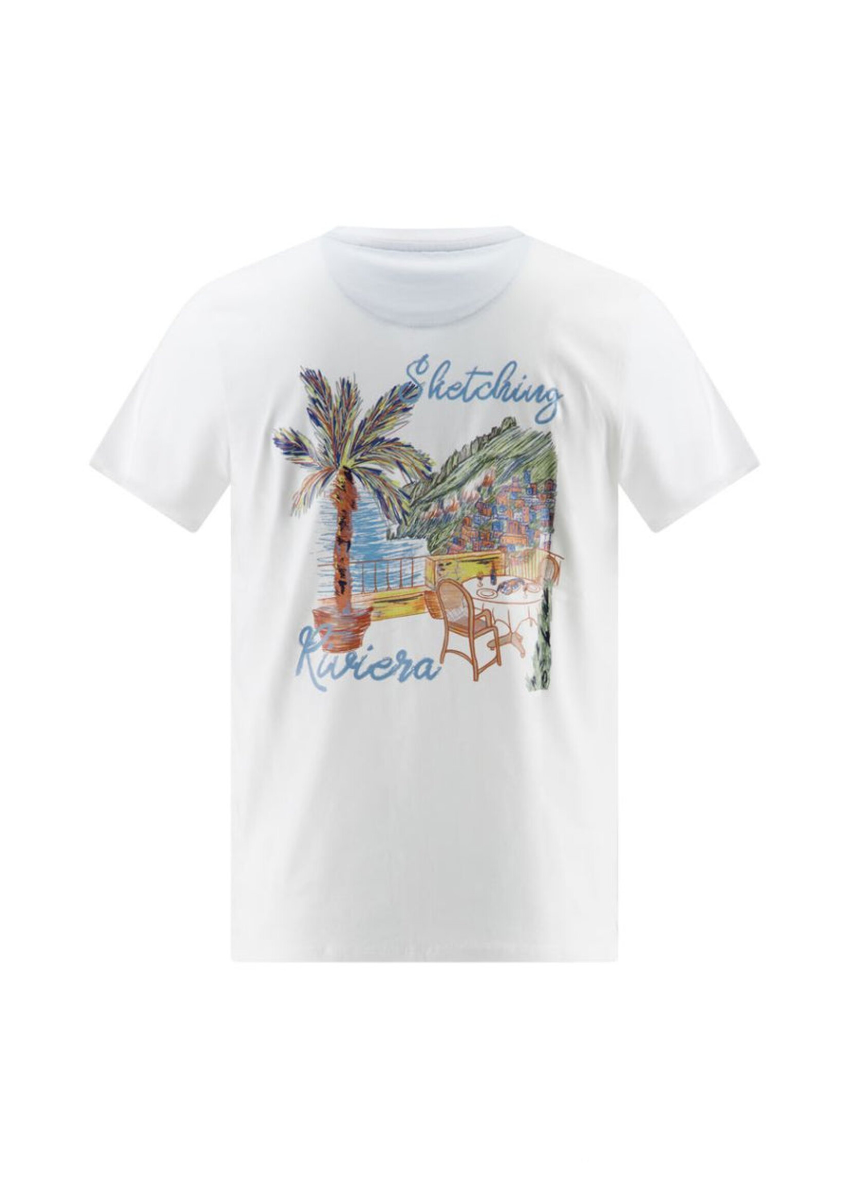 A FISH NAMED FRED T-shirt en coton bio AFNF - RIVIERA