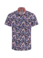 A FISH NAMED FRED Chemise mc imprimé coton/lin AFNF - VOILIERS