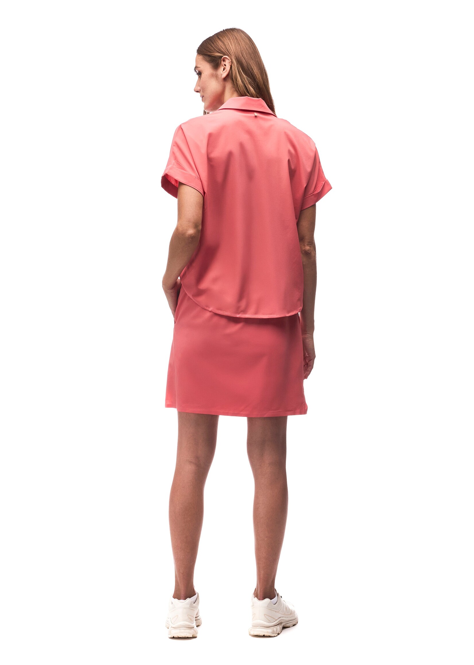 INDYEVA Blouse légère tissu extensible mc FRIVOL SHIRT - 5 couleurs disponibles