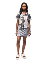 INDYEVA Blouse légère tissu extensible mc FRIVOL SHIRT - 5 couleurs disponibles