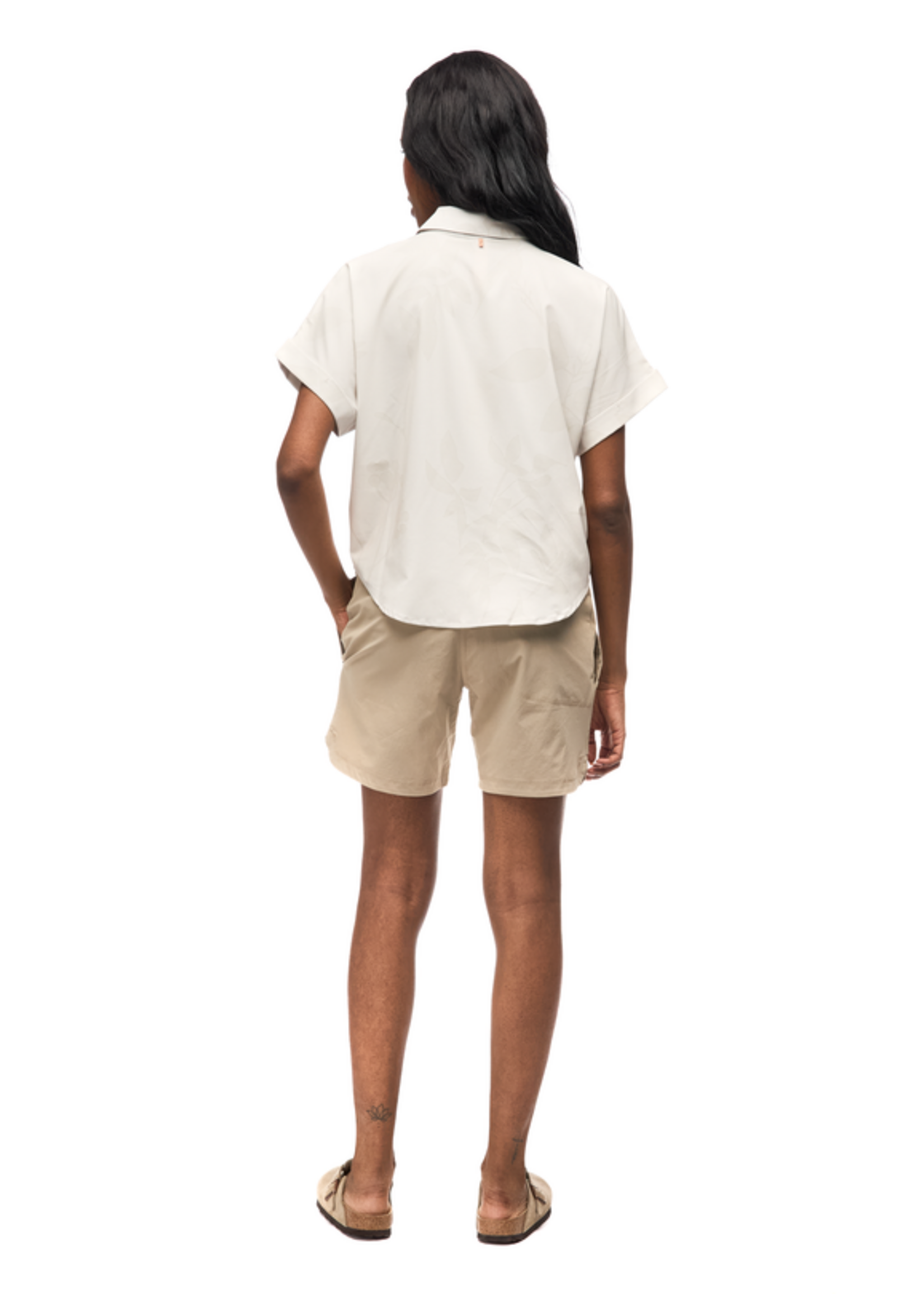 INDYEVA Blouse légère tissu extensible mc FRIVOL SHIRT - 5 couleurs disponibles