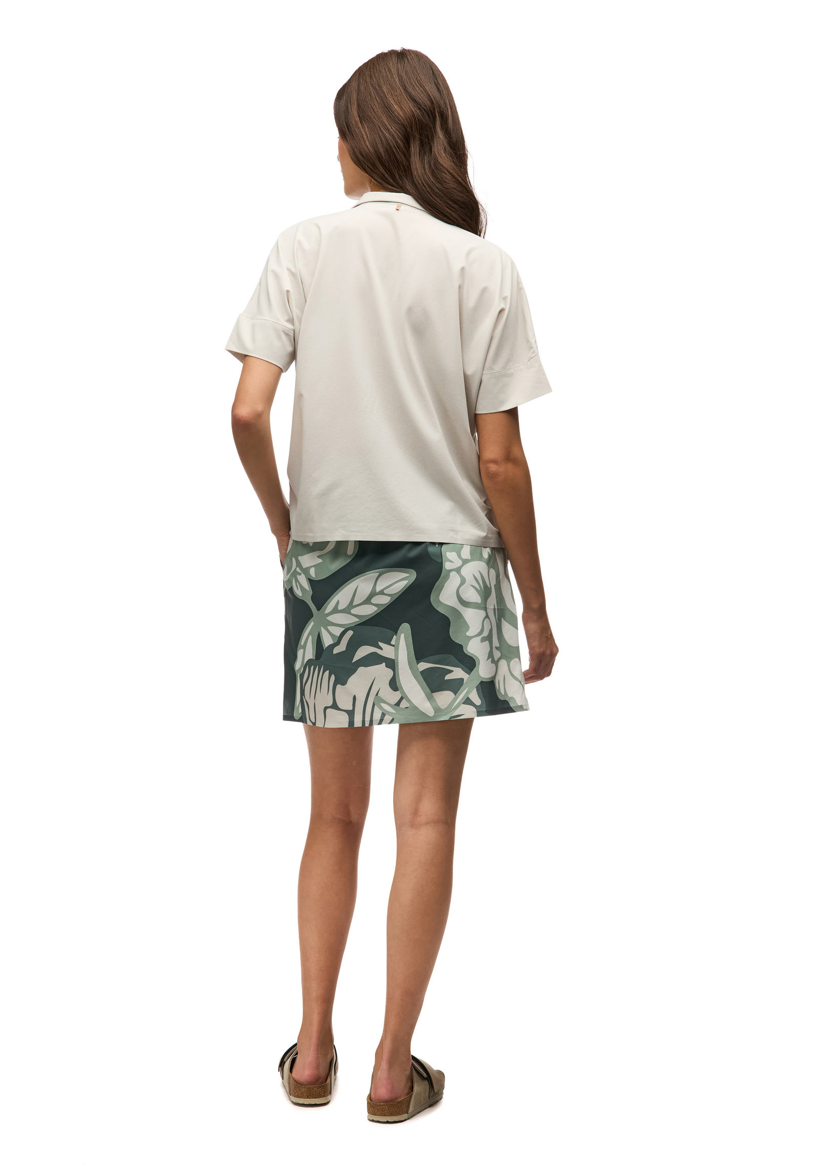 INDYEVA Lightweight Short-Sleeve Blouse - HAVADA