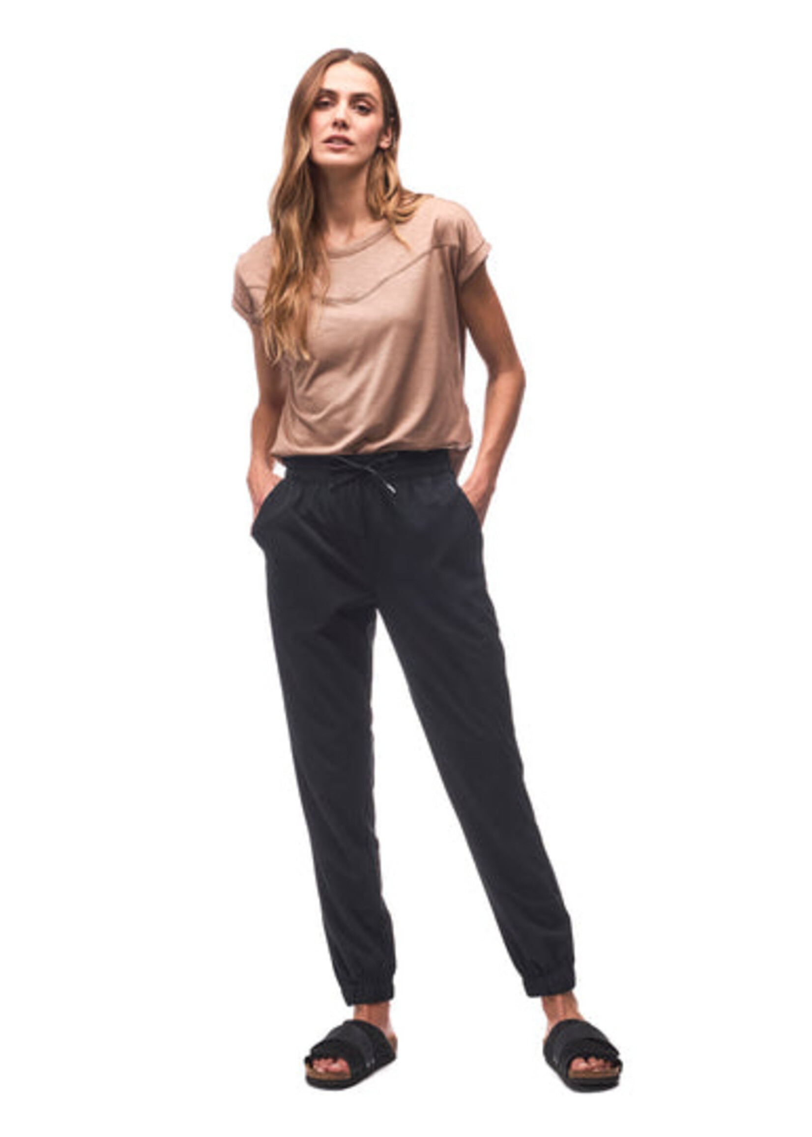 INDYEVA Lightweight Stretch Woven Pants - LASTIK - 5 Colors Available