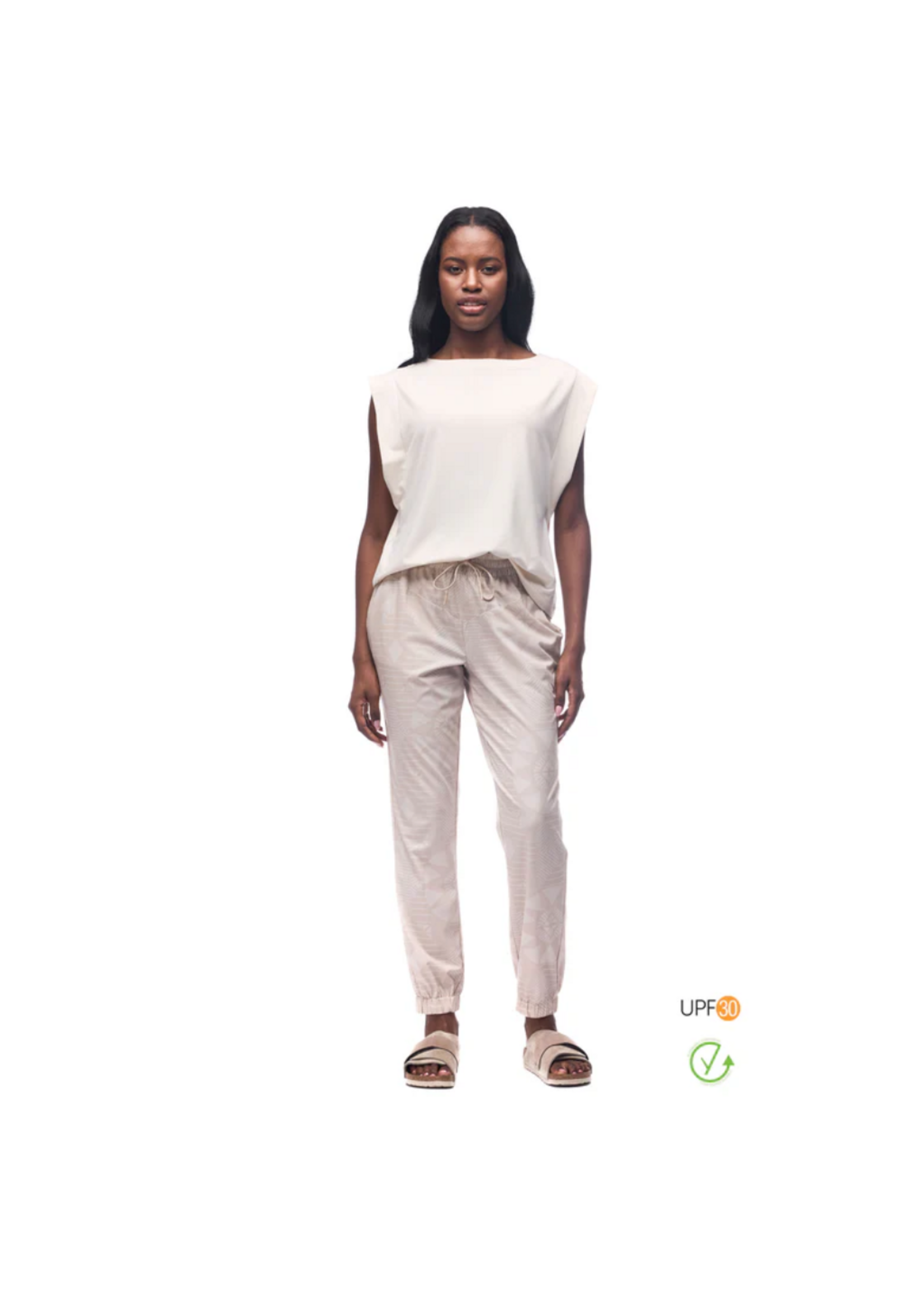 INDYEVA Pantalon tissé extensible léger - LASTIK - 5 couleurs disponibles