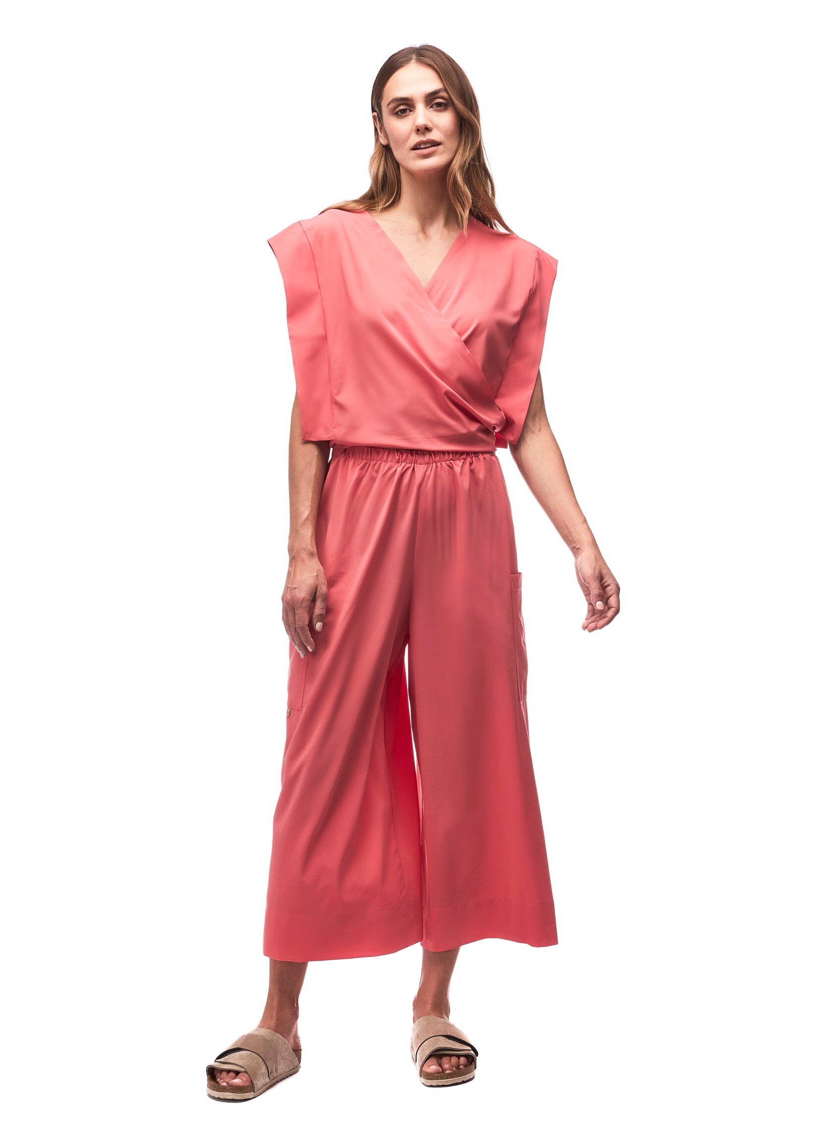 INDYEVA Une-pièce tissé léger sans manches - BRYZA - 2 couleurs disponibles