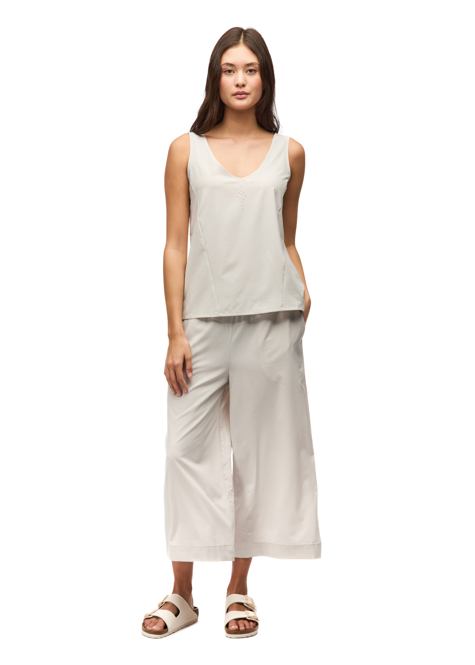 INDYEVA  Lightweight woven sleeveless top - HALKA II - 5 colors available