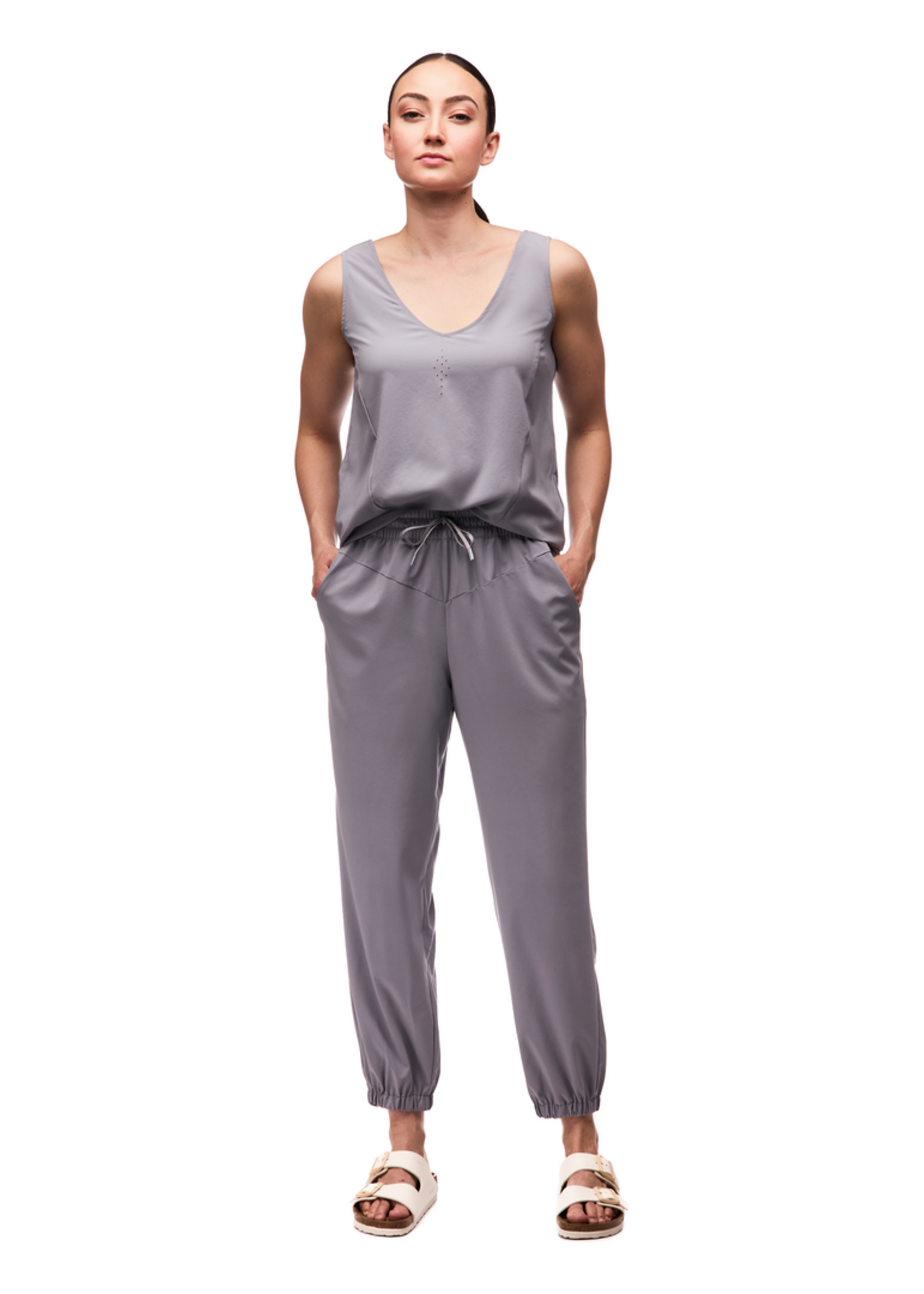 INDYEVA  Lightweight woven sleeveless top - HALKA II - 5 colors available