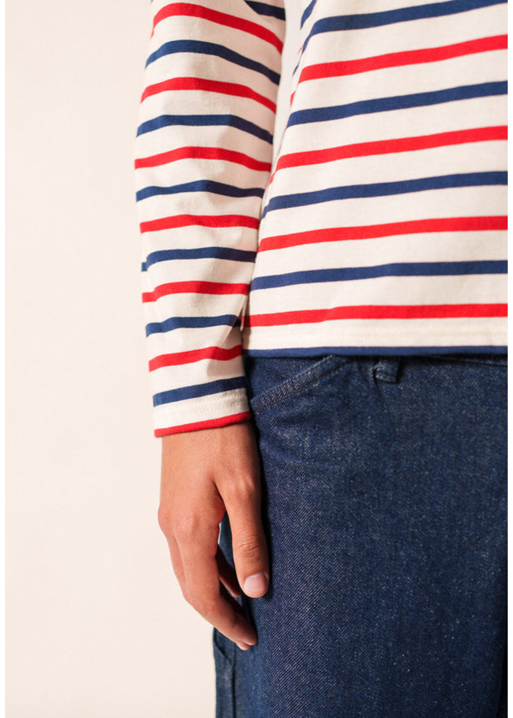 SAINT-JAMES St-James heavy jersey Breton top - MERIDIEN MODERNE TRI