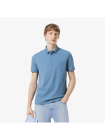 LACOSTE Men's Regular Fit Paris Stretch Piqué Polo-Bleu abysse