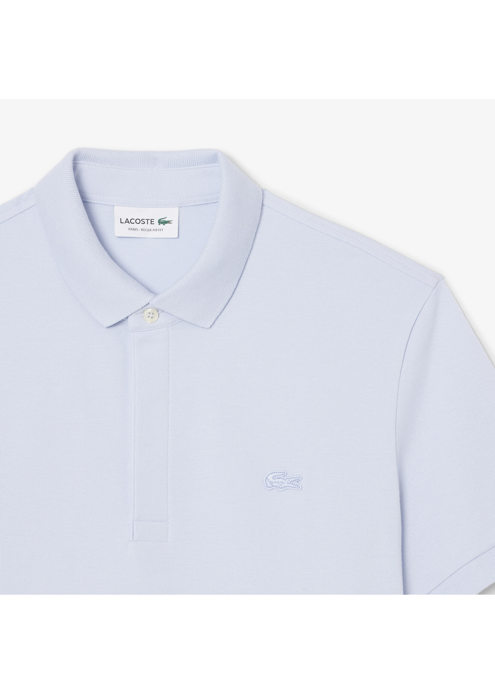 LACOSTE Polo Smart Paris en piqué de coton stretch pour homme-BLEU PHOENIX