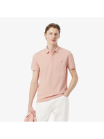 LACOSTE Polo Smart Paris en piqué de coton stretch pour homme-SAUMON