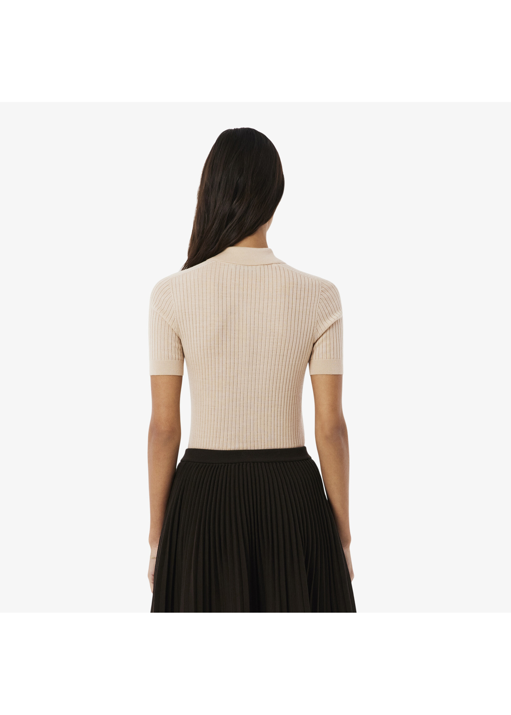 LACOSTE Polo léger classique 100% laine légère - LACOSTE