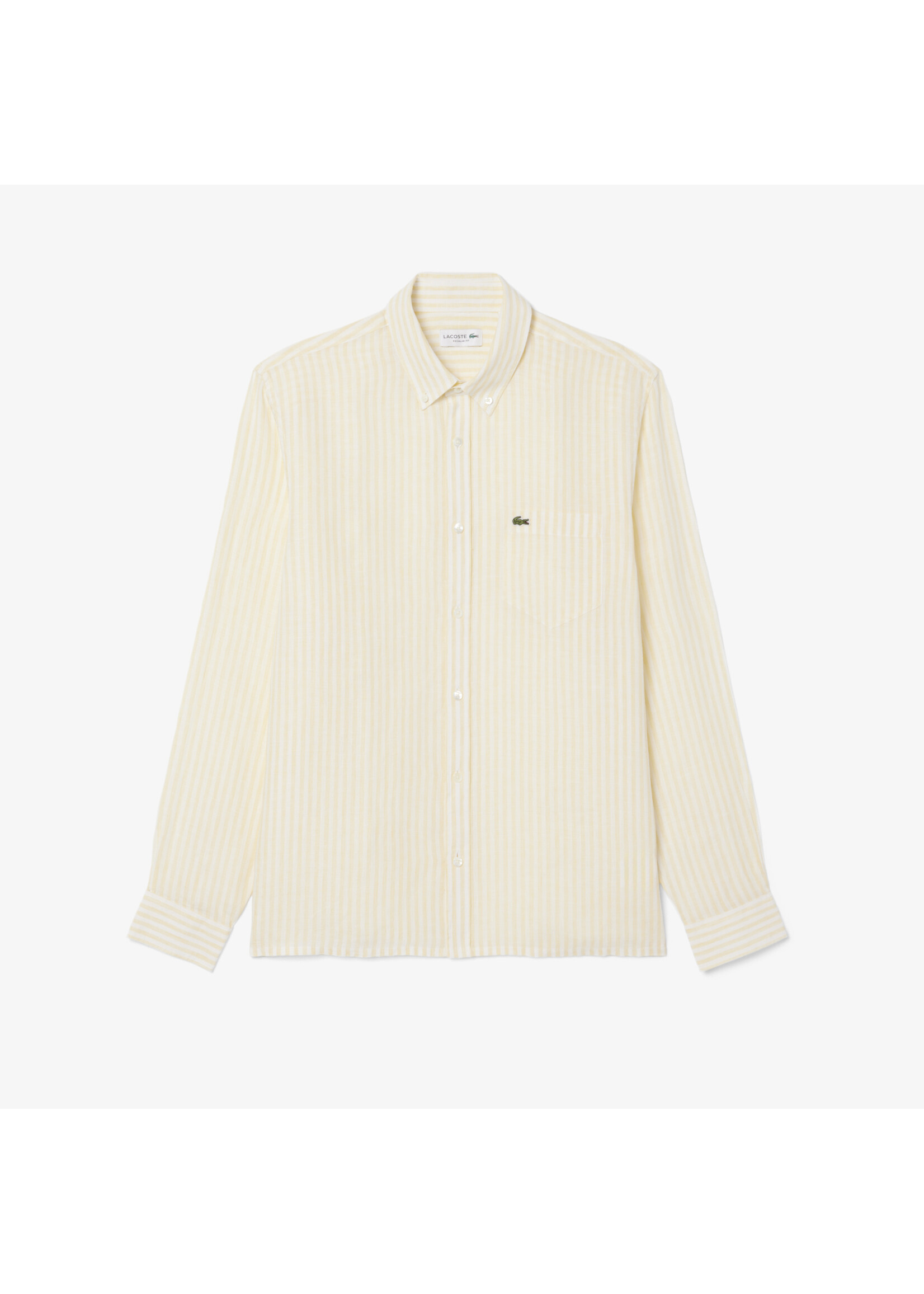 LACOSTE LACOSTE striped cotton long-sleeved shirt - available in 2 colors